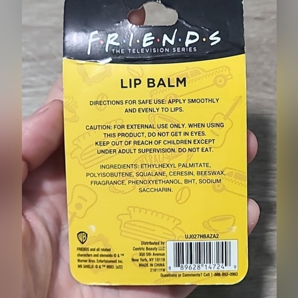 Friends lip balm lot of 4 New in package - Picture 7 of 7
